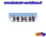 Equipe de 6 ouvriers assis NOCH