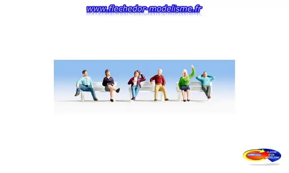 6 personnages assis NOCH