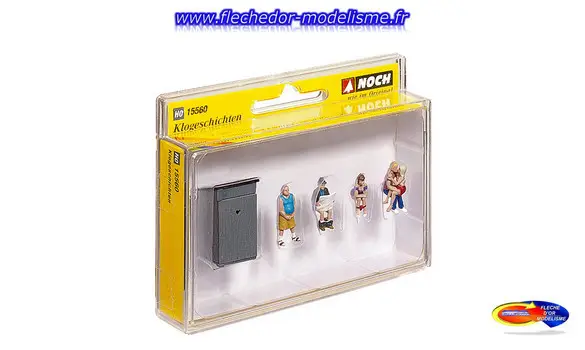 5 personnages au "Petit coin" NOCH