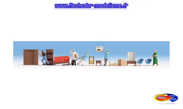 5 déménageurs & accessoires NOCH