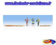 3 figurines "arrosage" & access. NOCH