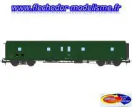 Fourgon à Bogie Métal. Ep.III SNCF REE