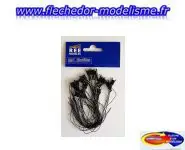 Attelage CONDUCT. AIMANT L Long x8p REE