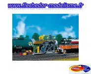 Station de 2 gaz-oil BP FALLER