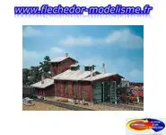 Remise à locomotives 2 places FALLER