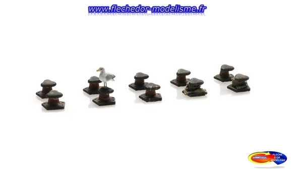 Sachet 10 bittes amarrage en T ARTITEC