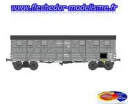 Wagon COUVERT TP Ep.II PLM REE