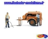 Compresseur marteau-piq. + 2 fig ARTITEC