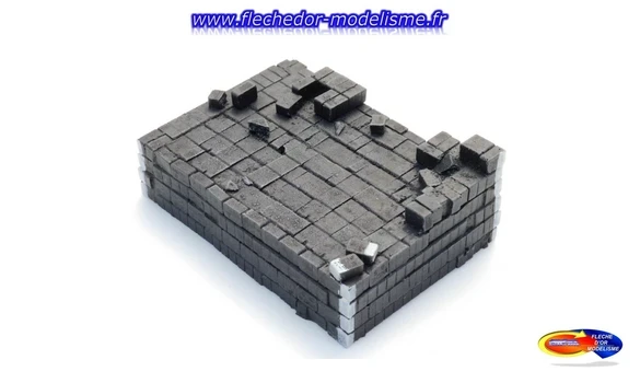 Tas de briquetes entamé ARTITEC