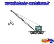 Grue BONDY sur bogie SNCF Région SO REE