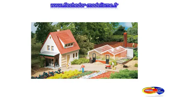 Maison d'habitation et 2 serres AUHAGEN