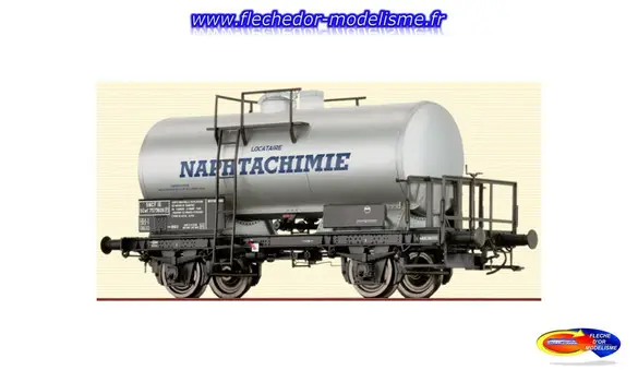 Wagon citerne NAPHTA... SNCF EpIII BRAWA