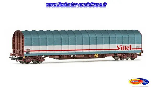 Wagon bâche Rils Vittel SNCF Ep.V JOUEF
