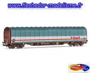 Wagon bâche Rils Vittel SNCF Ep.V JOUEF