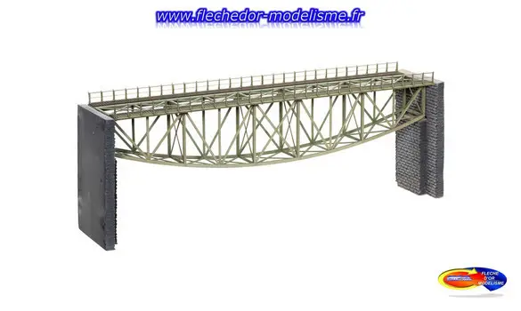 Pont à arc inversé droit long 54 cm NOCH