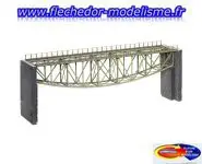 Pont à arc inversé droit long 54 cm NOCH