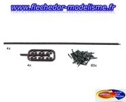 Crémaillères flexibles pour voie ROCO