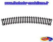 Rail courbe de rayon 505 mm JOUEF