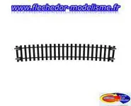 1/2 Courbe grand rayon 575 mm JOUEF