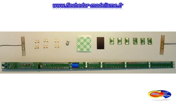 Kit éclairage à LED voitures bogies ROCO