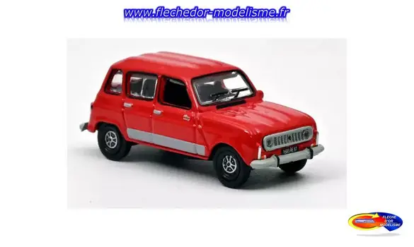 Renault 4 GTL 1987 rouge NOREV