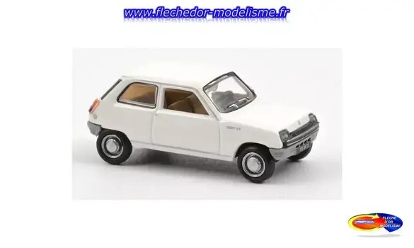 Renault 5 TL 1972 Blanc NOREV