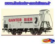Wagon couvert Ganter Bier DB EpIII BRAWA