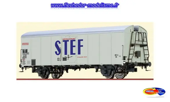 Wagon réfrigérant STEF Ep.III BRAWA