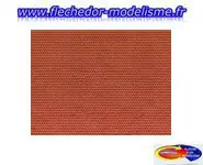 Carton 3D Tuile Alsacienne rouge NOCH