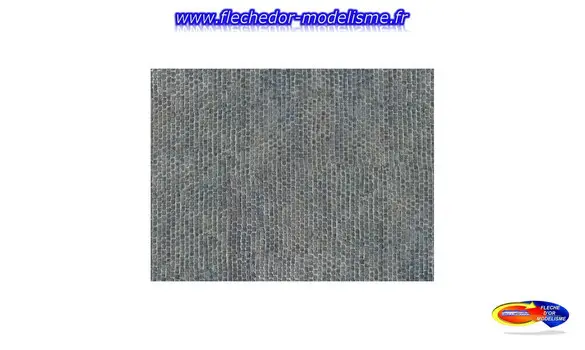 Carton 3D Vieux pavage de ville NOCH