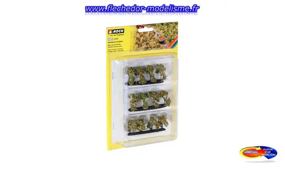 12 pommiers avec fruits NOCH