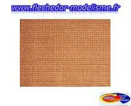 Plaque de décoration mur de briques NOCH