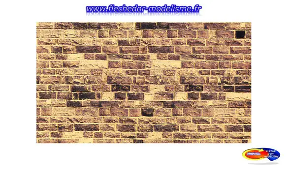 Feuille décoration Mur de grès NOCH