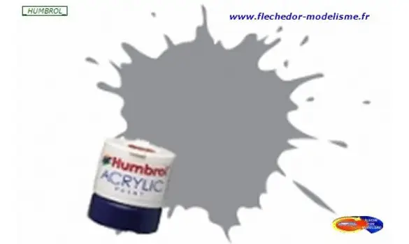 Peinture HUMBROL RC412 Gris
