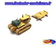 Chargement wagon bulldozer D7 ARTITEC