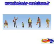 Personnages en pose pipi NOCH