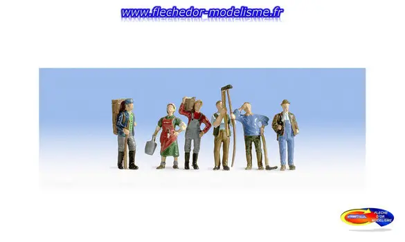 6 vignerons & accessoires NOCH