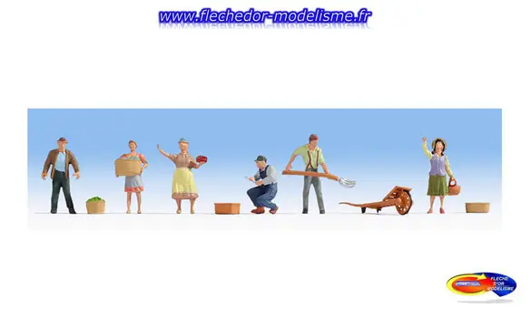 6 fermiers au travail NOCH