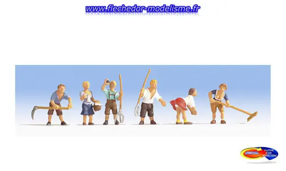 6 paysans des montagnes NOCH