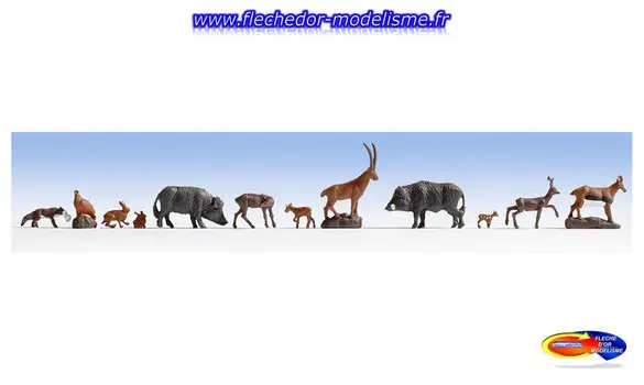 Animaux des bois NOCH