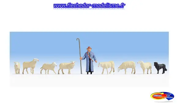 Moutons et berger NOCH