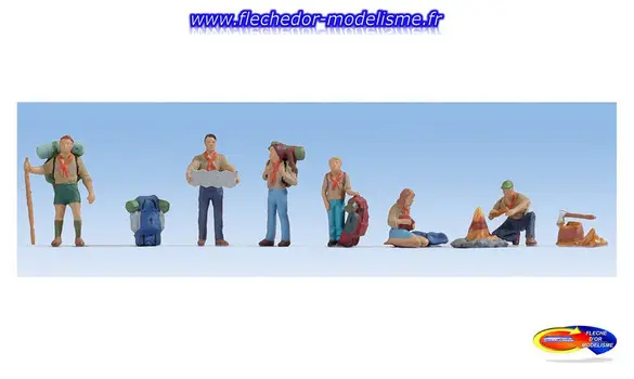 6 scouts & accessoires NOCH