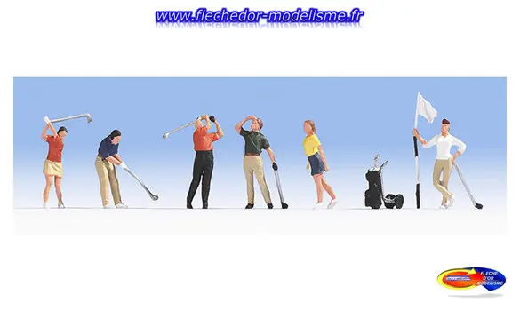6 golfeurs NOCH
