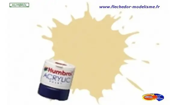Peinture HUMBROL RC424 Crème BR