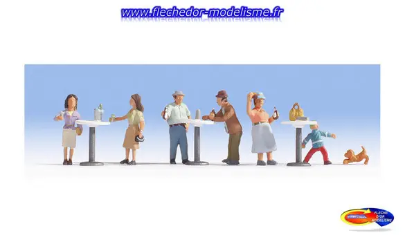 Consommateurs au café NOCH