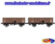 2 Tombereaux OCEM29 EpII rouge REE