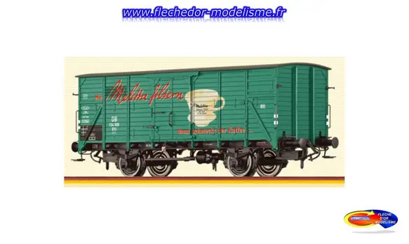 Wagon couvert G10 Melitta Ep.III BRAWA