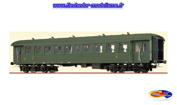 Voiture voyageur 2Cl ex-DR Ep.III BRAWA