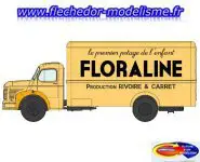 Camion Berliet GLC 6 tôlé FLORALINE REE