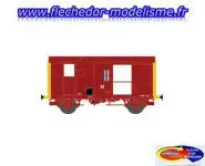 Fourgon M Uk rouge cul jaune EpIV EPM